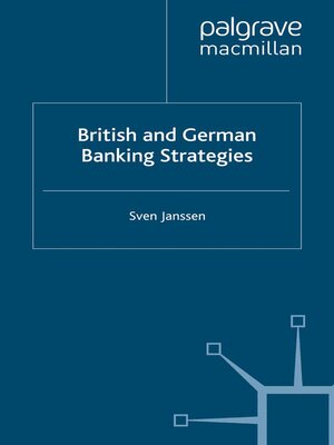 cover image of British and German Banking Strategies